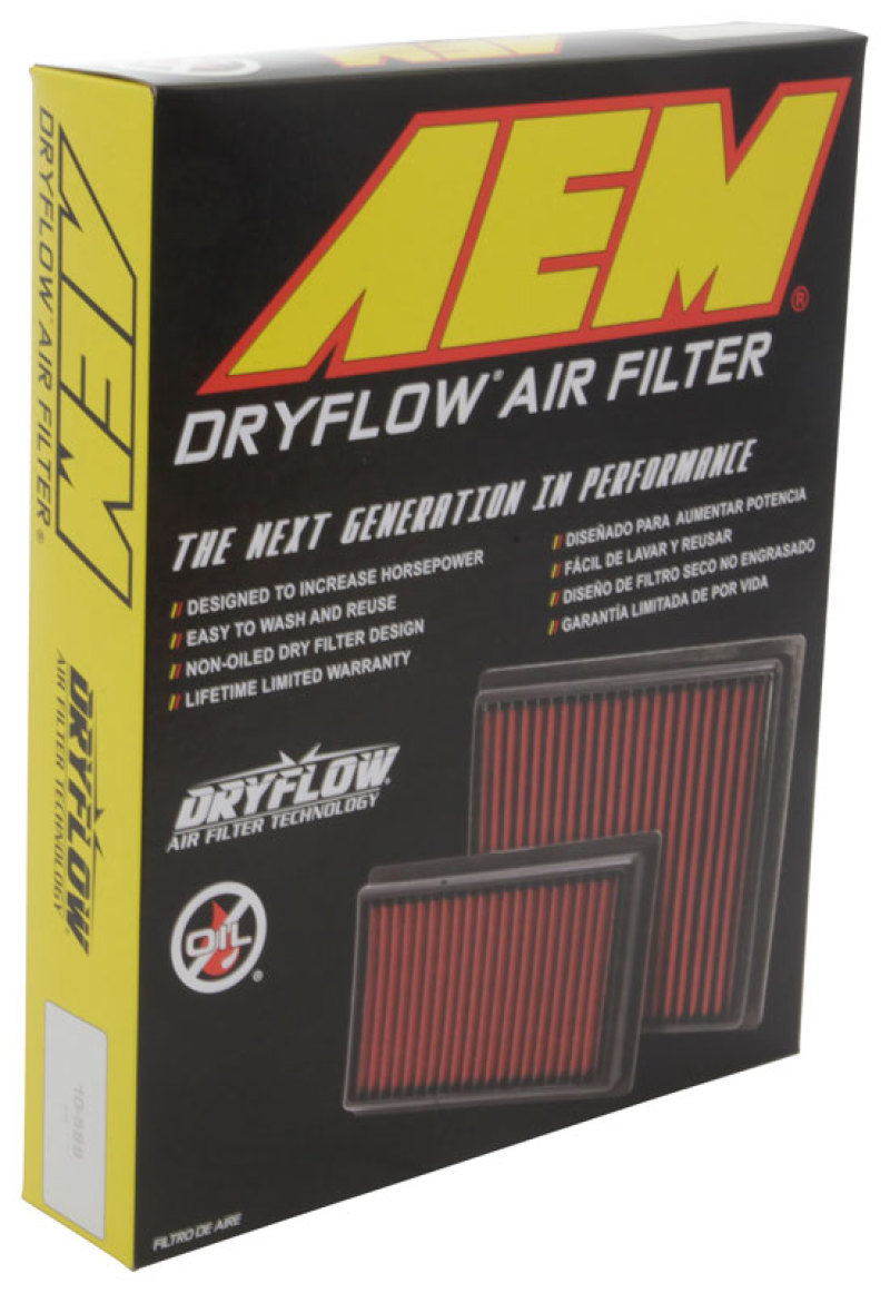 GMC Sierra 2500 HD Air Filter - AEM Induction - Dryflow - 2011